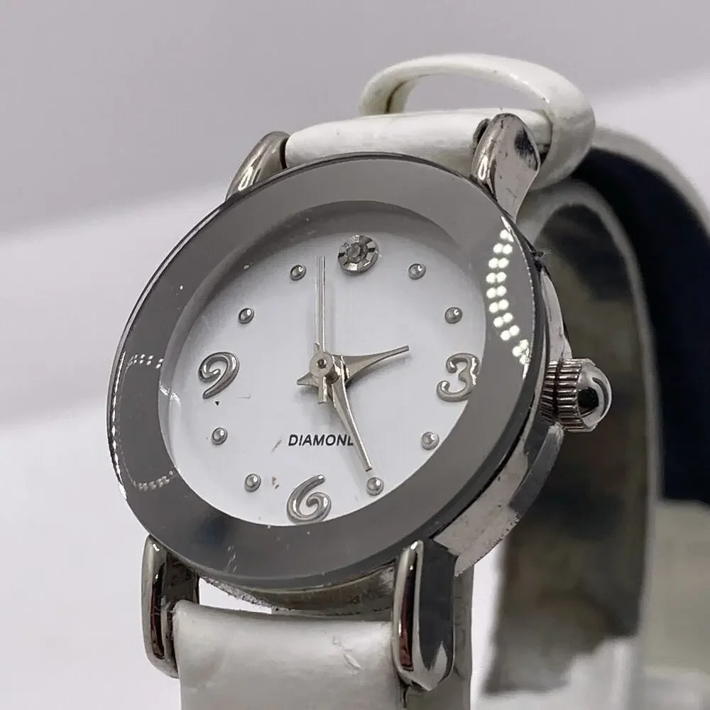 Womens Vintage Leather Quartz Fashion Watch New Battery